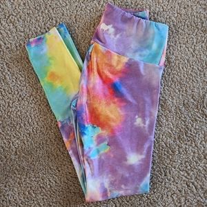 Goldsheep Neon Tie Dye Leggings